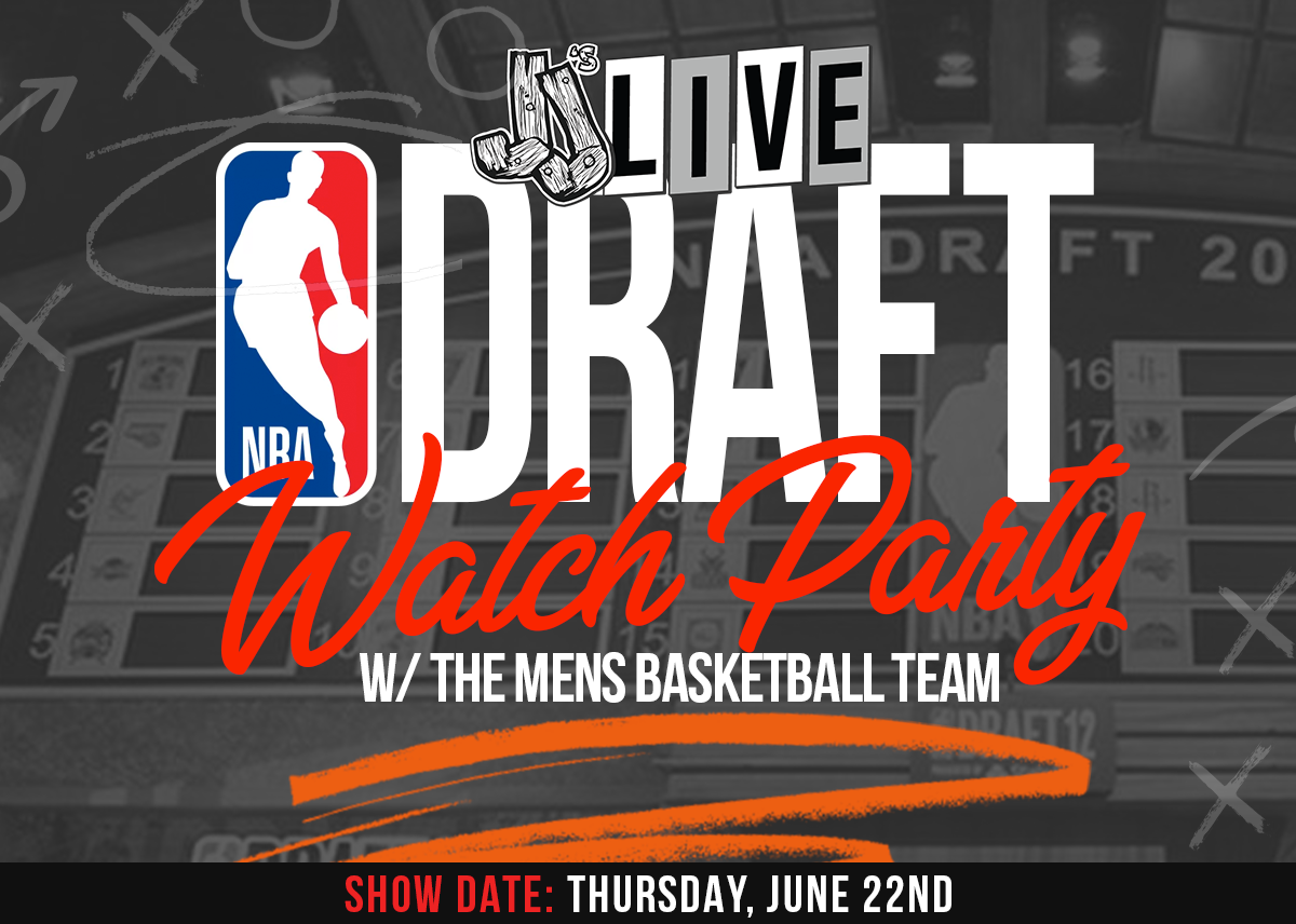 NBA Draft Watch Party w/ The Mens Basketball team